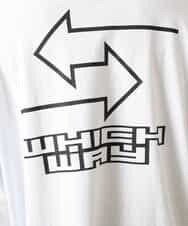 MAKJL80063 MK MICHEL KLEIN HOMME(MKミッシェルクランオム) カットソー／WHITCH WAY BIC　ロング Tシャツ ホワイト