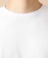 MAKJL80063 MK MICHEL KLEIN HOMME(MKミッシェルクランオム) カットソー／WHITCH WAY BIC　ロング Tシャツ ホワイト