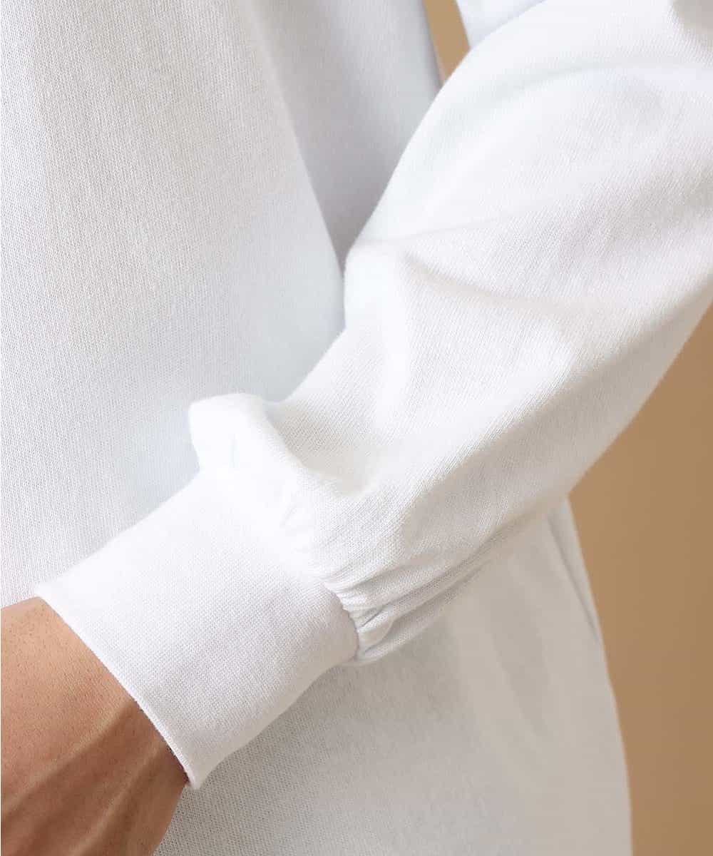 MAKJL80063 MK MICHEL KLEIN HOMME(MKミッシェルクランオム) カットソー／WHITCH WAY BIC　ロング Tシャツ ホワイト