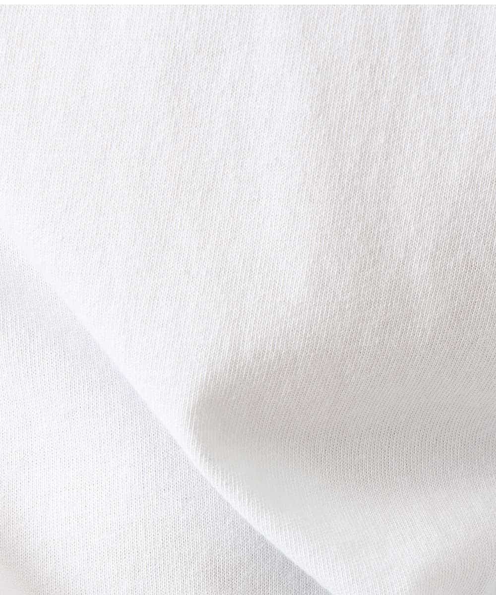 MAKJL80063 MK MICHEL KLEIN HOMME(MKミッシェルクランオム) カットソー／WHITCH WAY BIC　ロング Tシャツ ホワイト