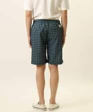 MALGQ13059 MK MICHEL KLEIN HOMME(MKミッシェルクランオム) アソート柄ショートパンツ グリーン