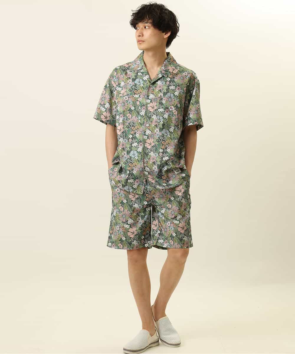 MALGQ13059 MK MICHEL KLEIN HOMME(MKミッシェルクランオム) アソート柄ショートパンツ ゴールド