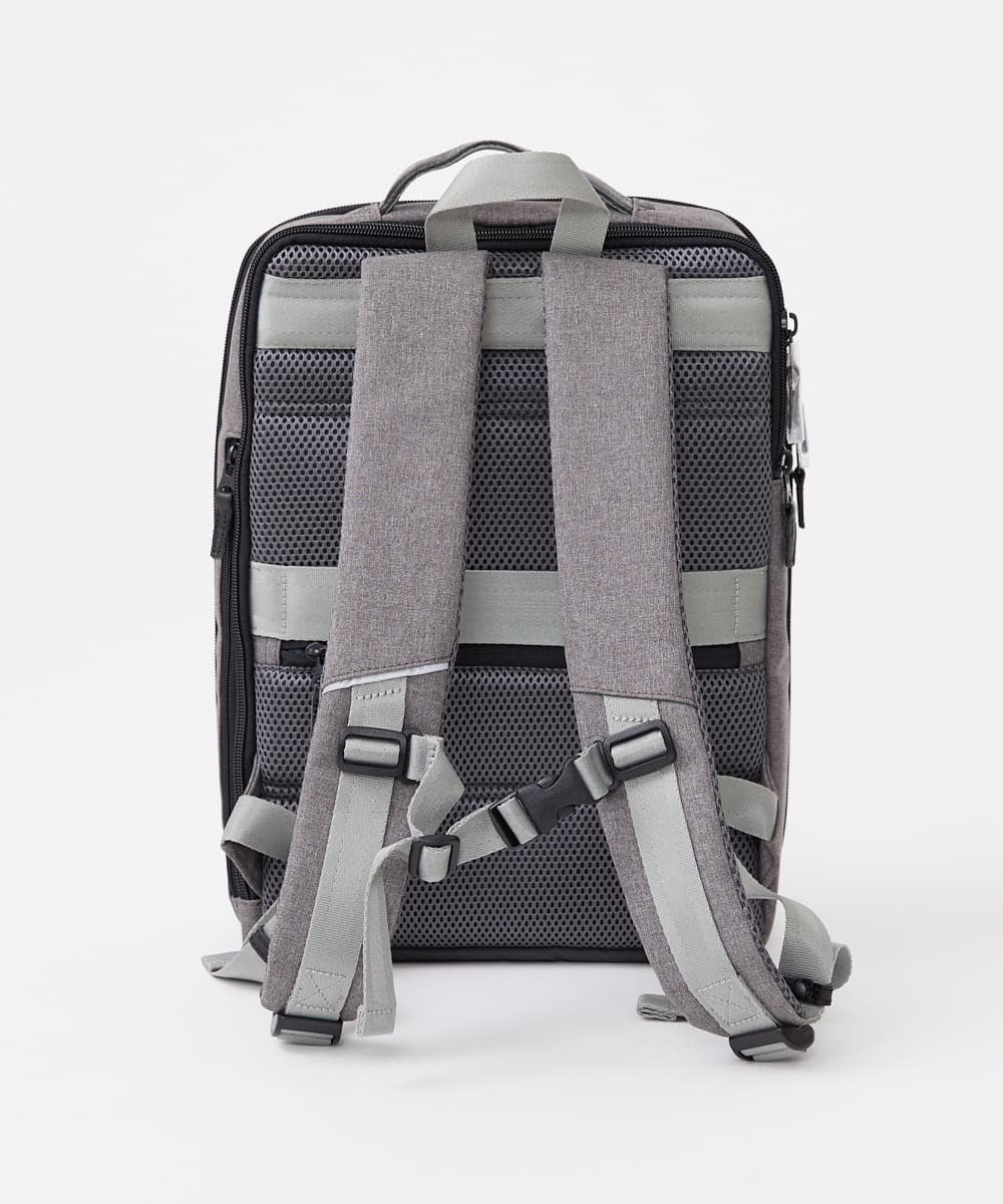 MD5AW55130 MK MICHEL KLEIN HOMME(MKミッシェルクランオム) 2WAYスクエアバックパック グレー(92)