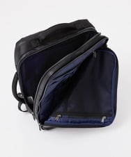 MD5AW56095 MK MICHEL KLEIN HOMME(MKミッシェルクランオム) レザータッチ2WAYリュック ブラック(94)