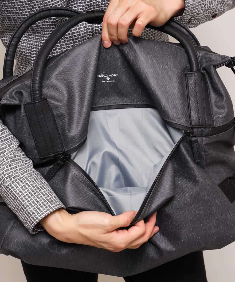 MD5DK21088 MK MICHEL KLEIN HOMME(MKミッシェルクランオム) バッグ／2WAYボストンバッグ グレー