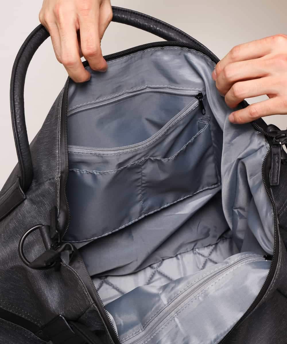 MD5DK21088 MK MICHEL KLEIN HOMME(MKミッシェルクランオム) バッグ／2WAYボストンバッグ グレー