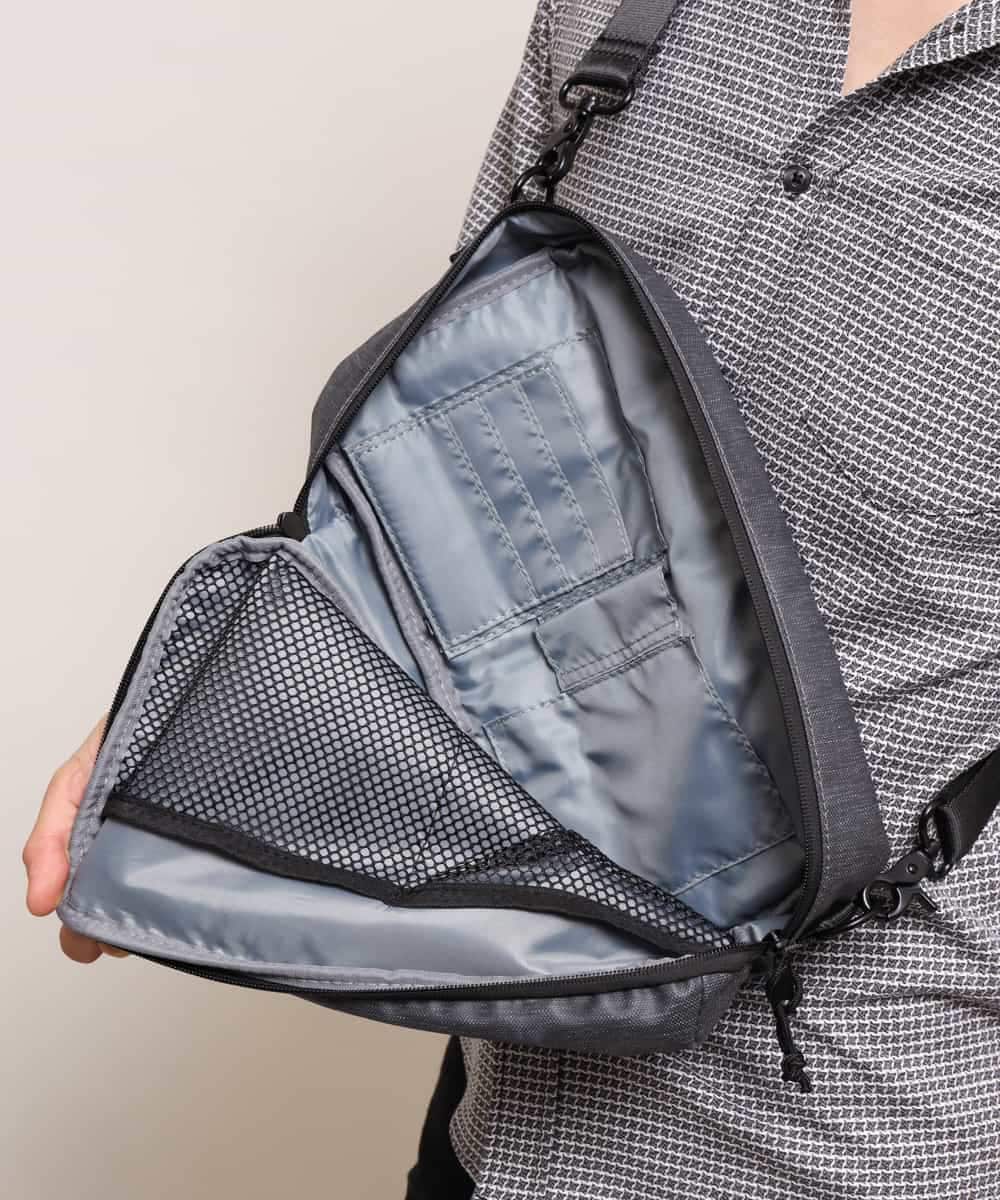 MD5DK22058 MK MICHEL KLEIN HOMME(MKミッシェルクランオム) バッグ／2WAYショルダーバッグ グレー