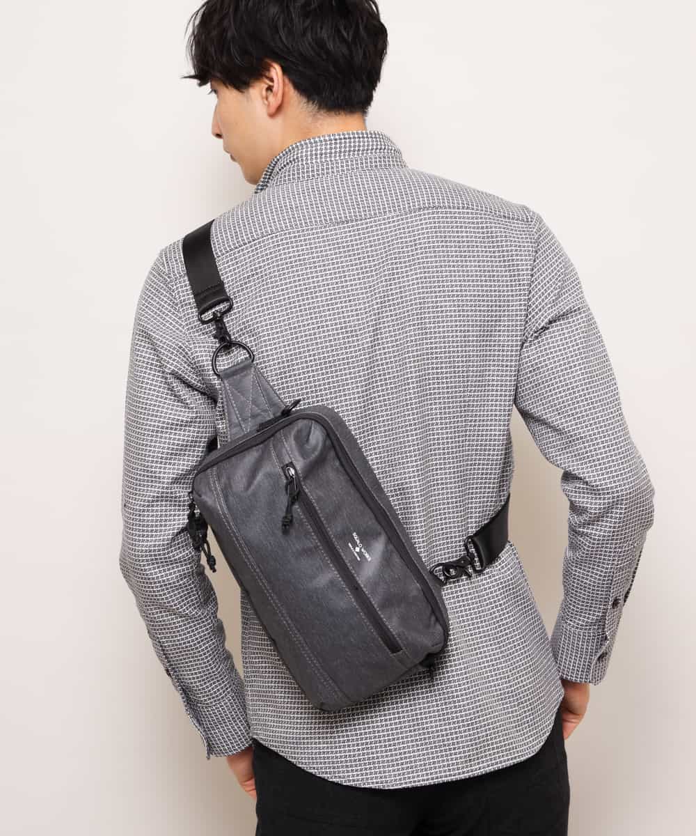 MD5DK22058 MK MICHEL KLEIN HOMME(MKミッシェルクランオム) バッグ／2WAYショルダーバッグ グレー