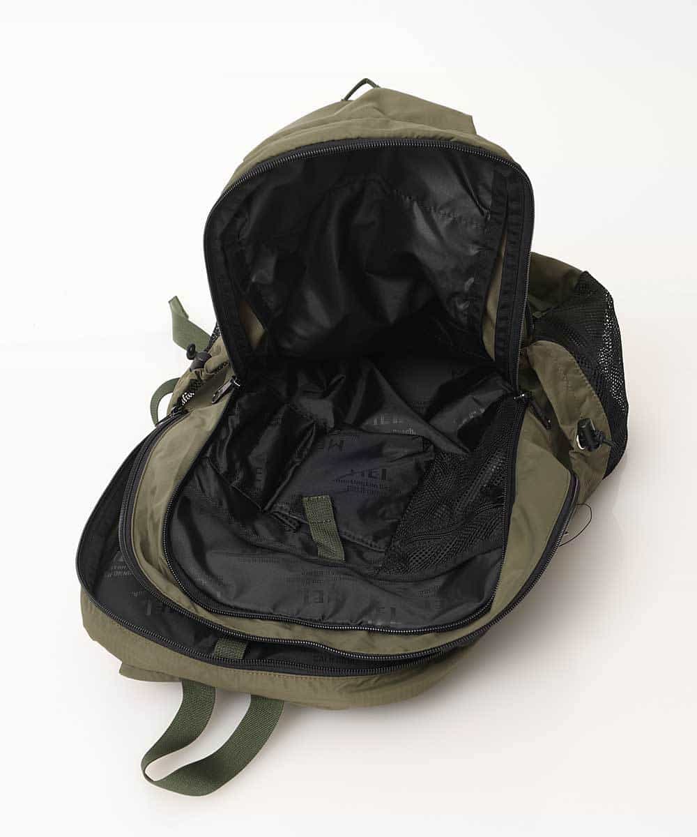MD5GN01118 MK MICHEL KLEIN HOMME(MKミッシェルクランオム) 【MEI】BACKPACK / リサイクルナイロン カーキ(36)