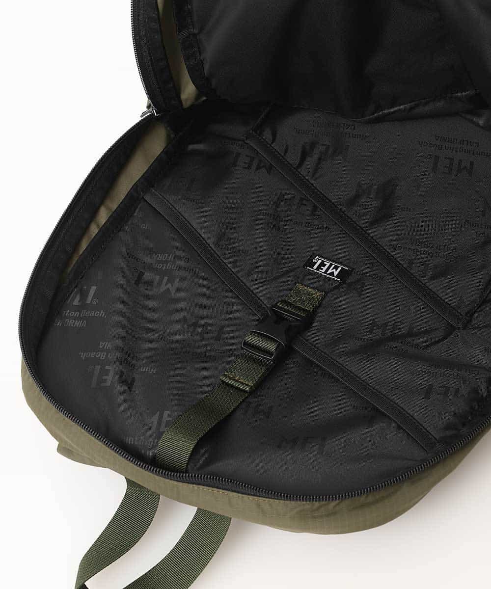 MD5GN01118 MK MICHEL KLEIN HOMME(MKミッシェルクランオム) 【MEI】BACKPACK / リサイクルナイロン カーキ(36)