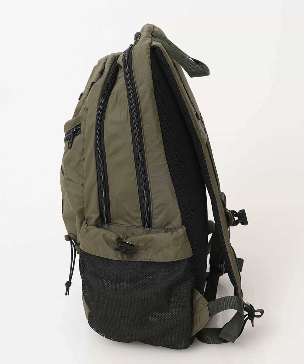 MD5GN01118 MK MICHEL KLEIN HOMME(MKミッシェルクランオム) 【MEI】BACKPACK / リサイクルナイロン カーキ(36)