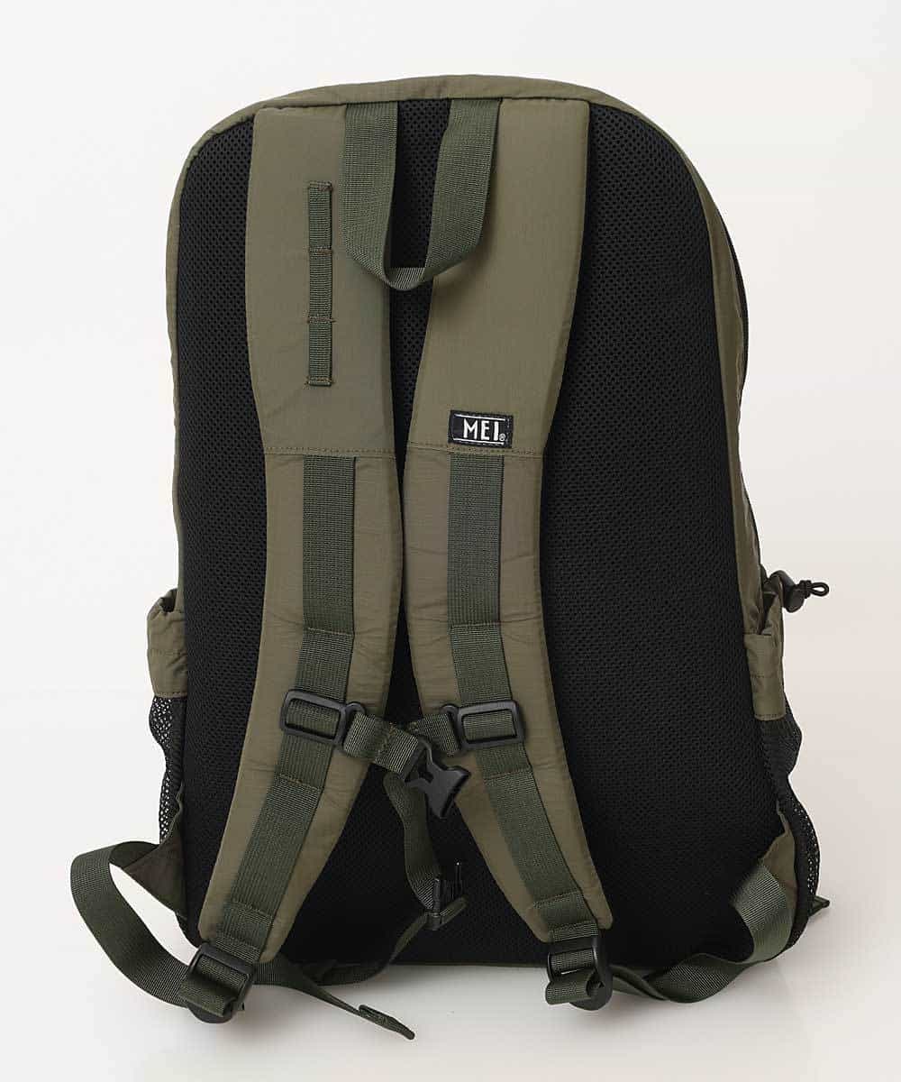 MD5GN01118 MK MICHEL KLEIN HOMME(MKミッシェルクランオム) 【MEI】BACKPACK / リサイクルナイロン カーキ(36)