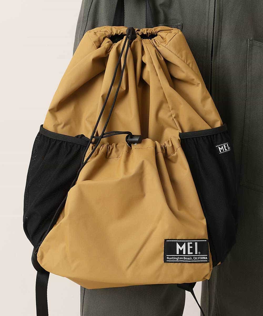 MD5GN02079 MK MICHEL KLEIN HOMME(MKミッシェルクランオム) 【MEI】SNAPBAG / リサイクルナイロン ベージュ(83)