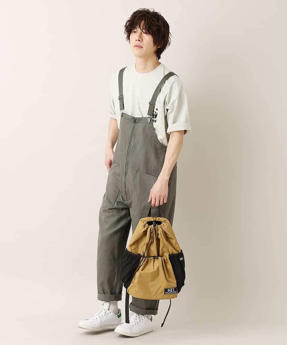 MD5GN02079 MK MICHEL KLEIN HOMME(MKミッシェルクランオム) 【MEI】SNAPBAG / リサイクルナイロン ベージュ(83)