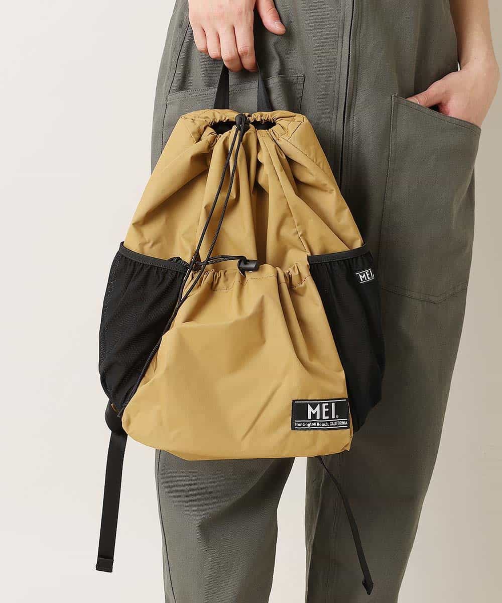 MD5GN02079 MK MICHEL KLEIN HOMME(MKミッシェルクランオム) 【MEI】SNAPBAG / リサイクルナイロン ベージュ(83)