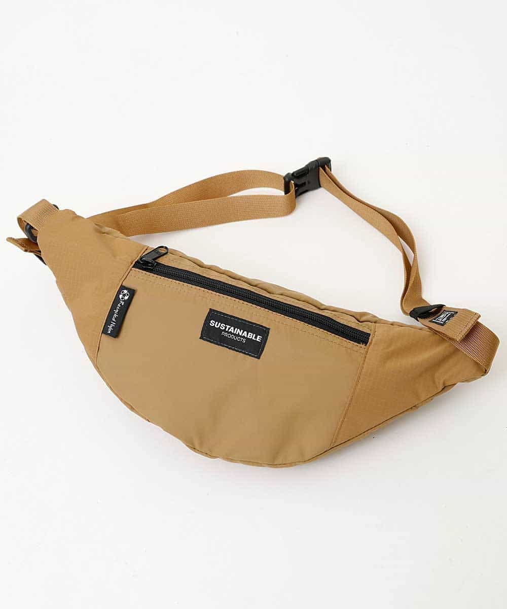 MD5GN04045 MK MICHEL KLEIN HOMME(MKミッシェルクランオム) 【MEI】SHOULDER BAG / リサイクルナイロン ベージュ(83)