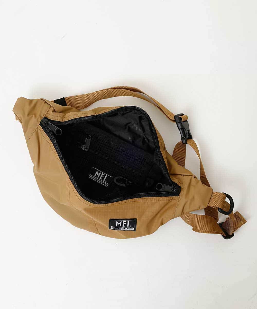 MD5GN04045 MK MICHEL KLEIN HOMME(MKミッシェルクランオム) 【MEI】SHOULDER BAG / リサイクルナイロン ベージュ(83)