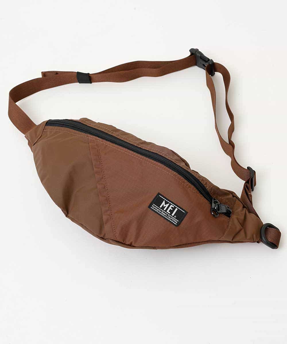 MD5GN04045 MK MICHEL KLEIN HOMME(MKミッシェルクランオム) 【MEI】SHOULDER BAG / リサイクルナイロン ブラウン(87)