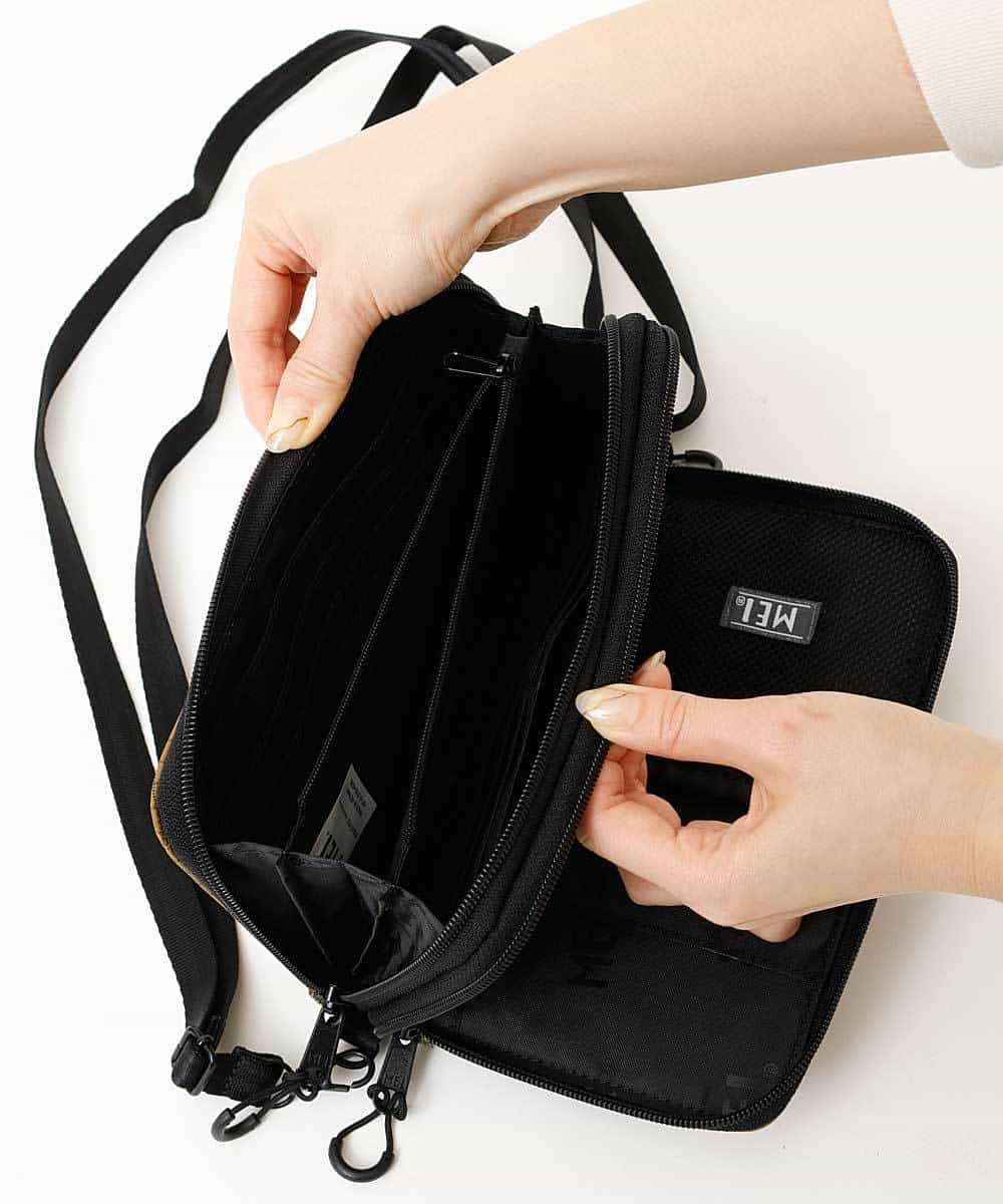 MD5GN06075 MK MICHEL KLEIN HOMME(MKミッシェルクランオム) 【MEI】PASSCASE / リサイクルナイロン ベージュ(83)