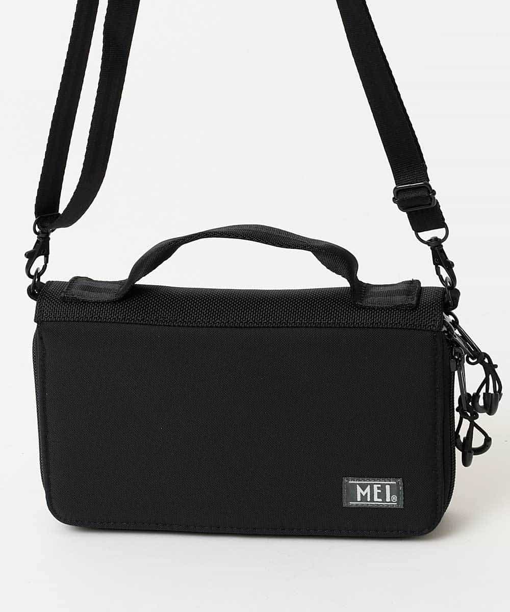 MD5GN06075 MK MICHEL KLEIN HOMME(MKミッシェルクランオム) 【MEI】PASSCASE / リサイクルナイロン ブラック(94)