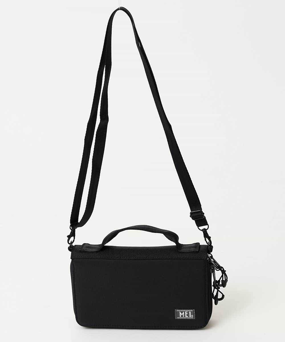 MD5GN06075 MK MICHEL KLEIN HOMME(MKミッシェルクランオム) 【MEI】PASSCASE / リサイクルナイロン ブラック(94)