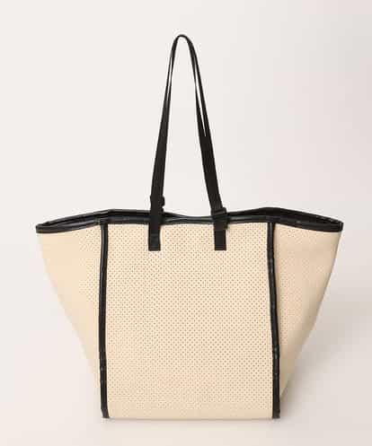 MD5GN30120 MK MICHEL KLEIN HOMME ボンディングパンチングトートバッグ