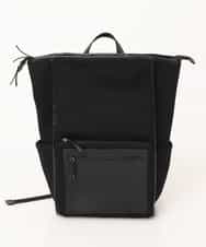 MD5GN32136 MK MICHEL KLEIN HOMME(MKミッシェルクランオム) ボンディングパンチングリュック ブラック
