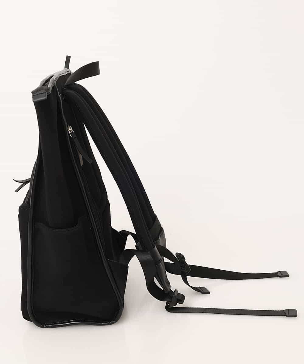 MD5GN32136 MK MICHEL KLEIN HOMME(MKミッシェルクランオム) ボンディングパンチングリュック ブラック