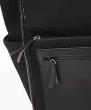 MD5GN32136 MK MICHEL KLEIN HOMME(MKミッシェルクランオム) ボンディングパンチングリュック ブラック