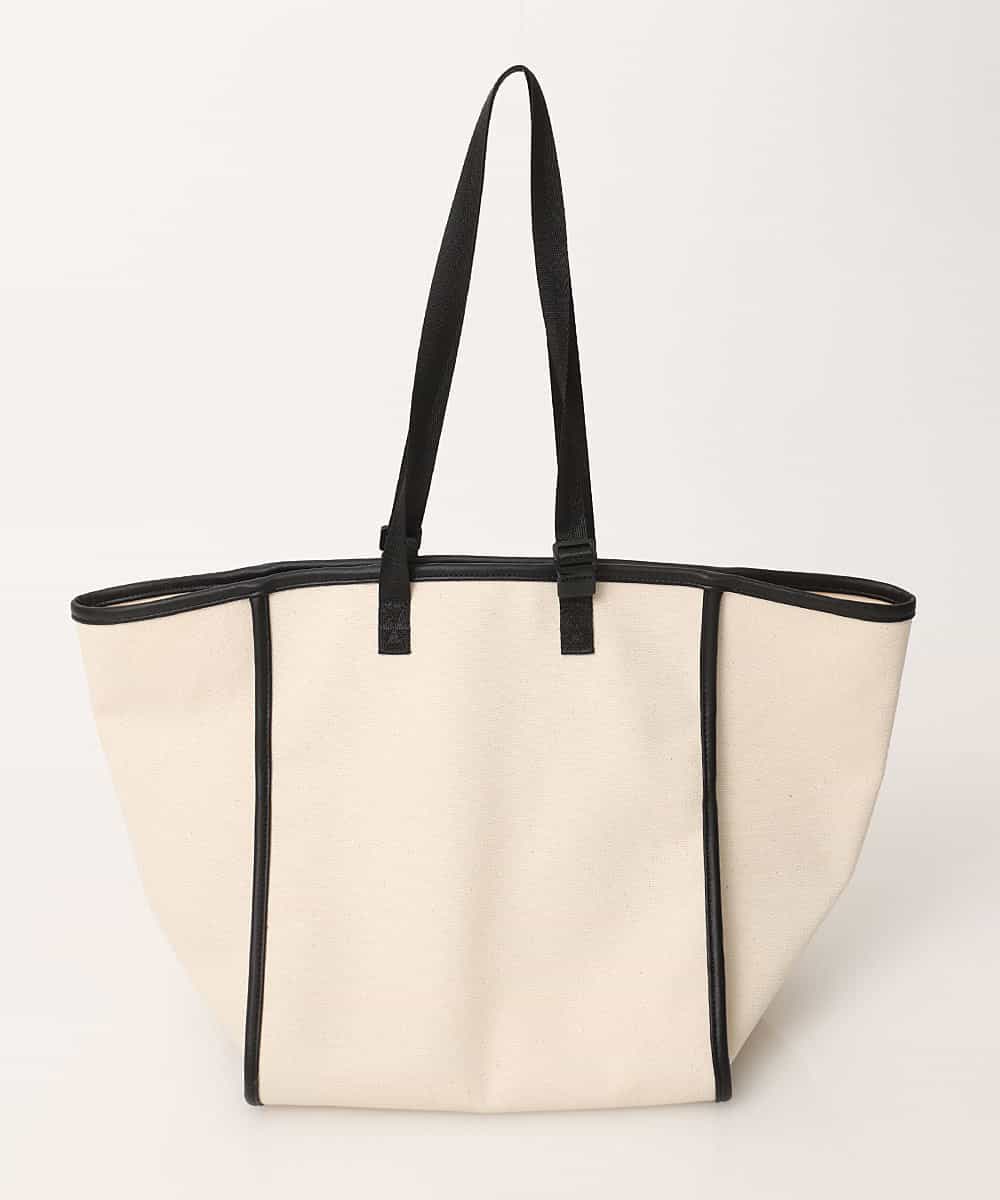 MD5GN33120 MK MICHEL KLEIN HOMME(MKミッシェルクランオム) キャンバストートバッグ アイボリー