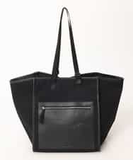 MD5GN33120 MK MICHEL KLEIN HOMME(MKミッシェルクランオム) キャンバストートバッグ ブラック