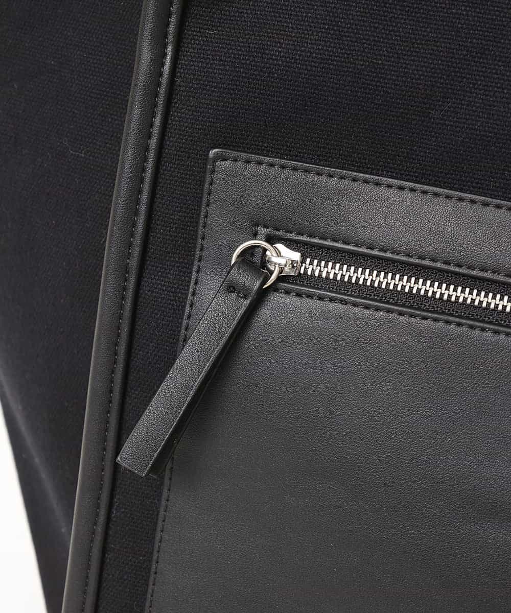MD5GN33120 MK MICHEL KLEIN HOMME(MKミッシェルクランオム) キャンバストートバッグ ブラック