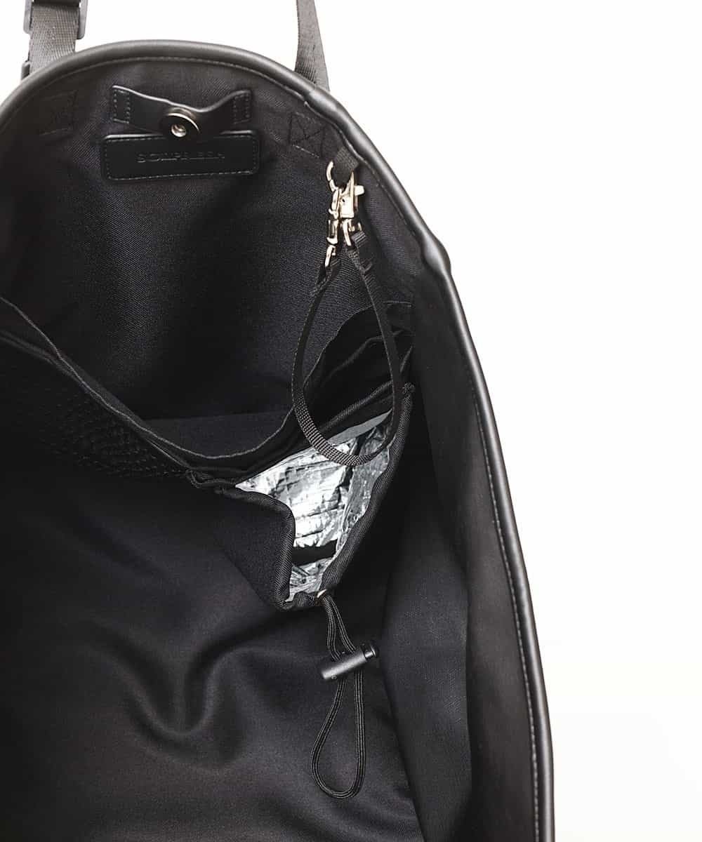 MD5GN33120 MK MICHEL KLEIN HOMME(MKミッシェルクランオム) キャンバストートバッグ ブラック