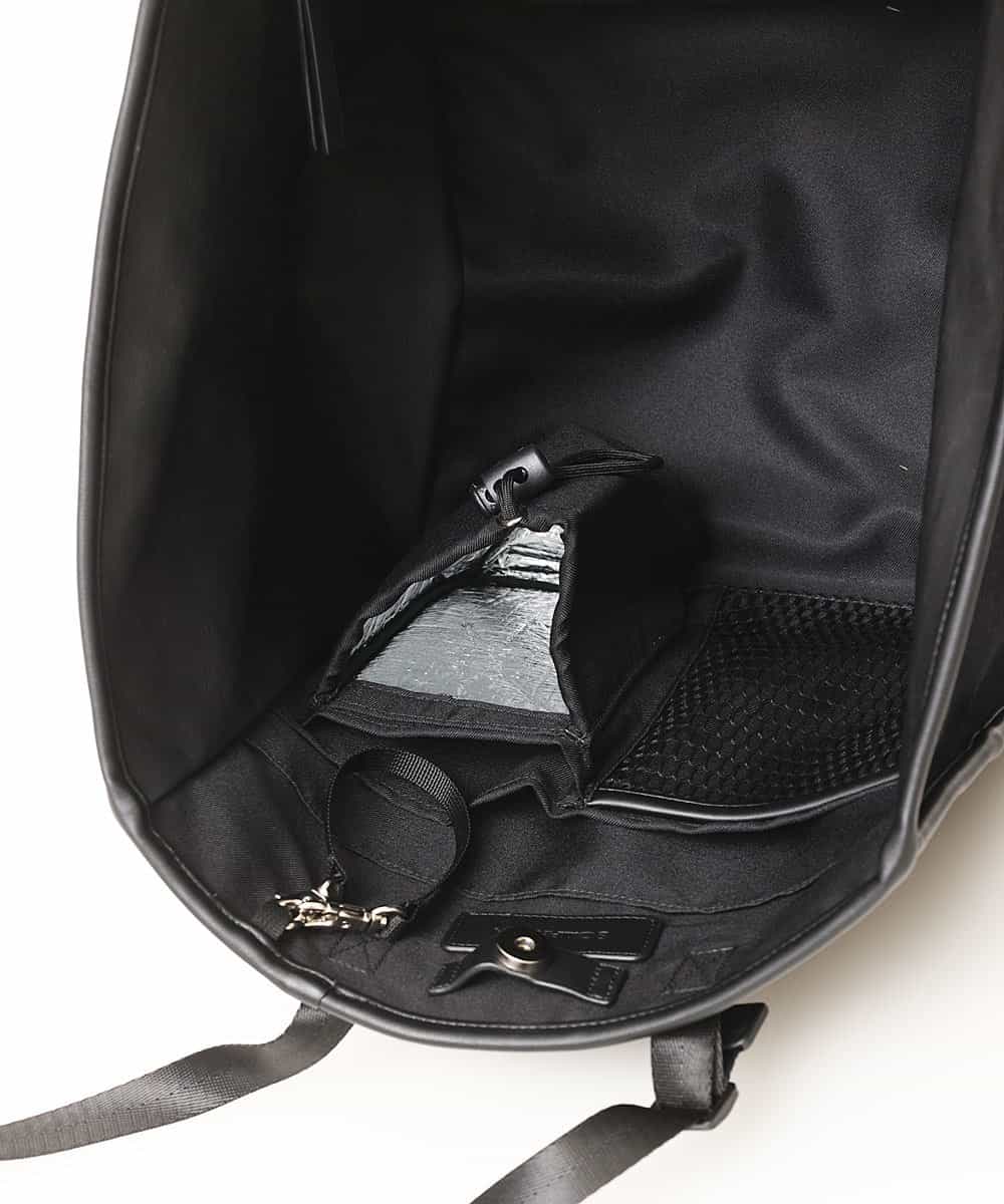 MD5GN33120 MK MICHEL KLEIN HOMME(MKミッシェルクランオム) キャンバストートバッグ ブラック
