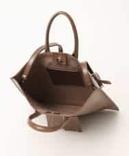MD5GN34075 MK MICHEL KLEIN HOMME(MKミッシェルクランオム) スクエアフリンジバッグ ベージュ