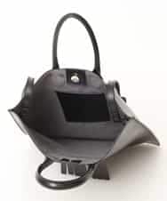 MD5GN34075 MK MICHEL KLEIN HOMME(MKミッシェルクランオム) スクエアフリンジバッグ ブラック