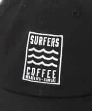 MD7GO40034 MK MICHEL KLEIN HOMME(MKミッシェルクランオム) 《SURFERS COFFEE》ベースボールキャップ ブラック
