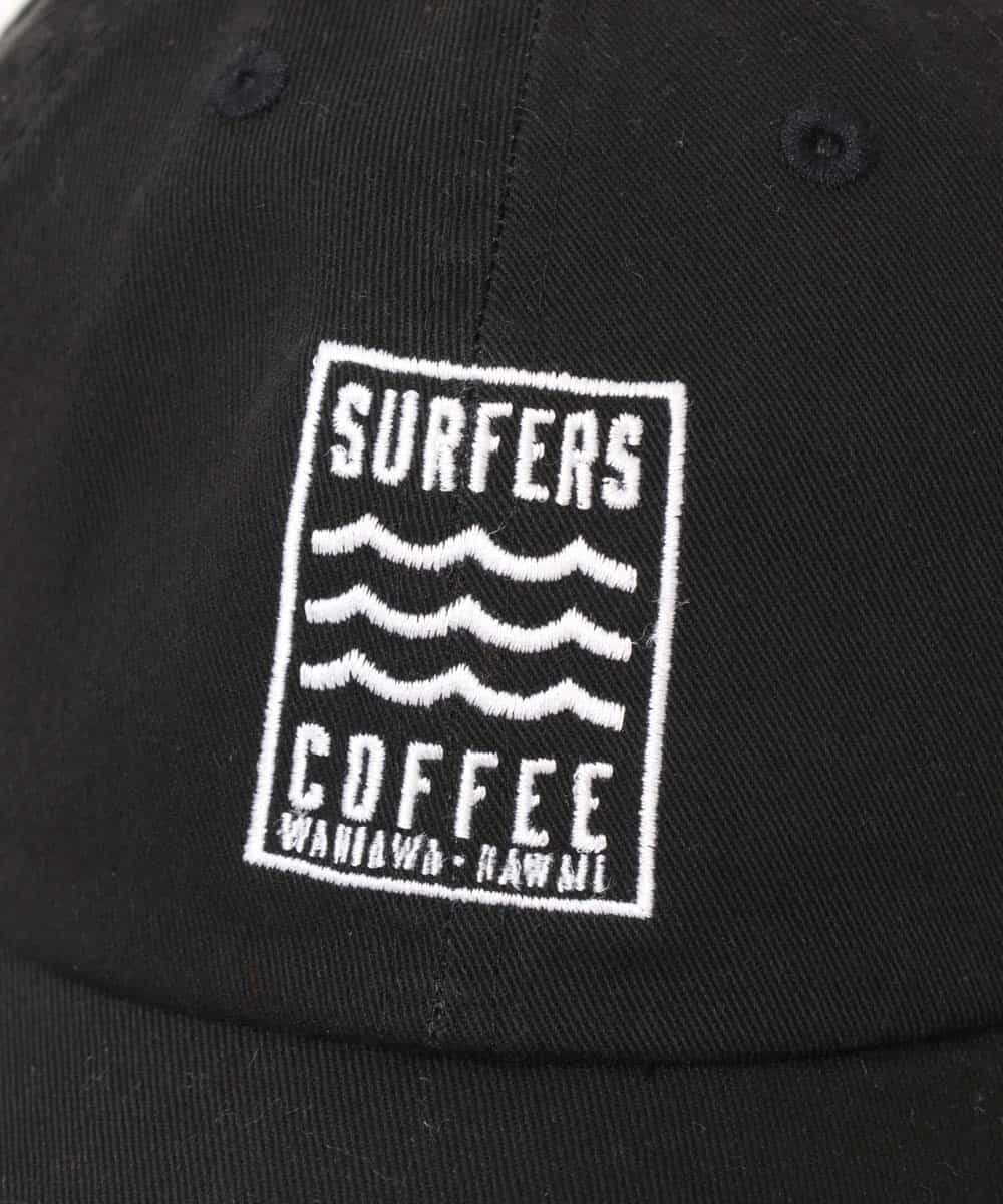 MD7GO40034 MK MICHEL KLEIN HOMME(MKミッシェルクランオム) 《SURFERS COFFEE》ベースボールキャップ ブラック