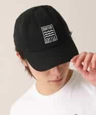 MD7GO40034 MK MICHEL KLEIN HOMME(MKミッシェルクランオム) 《SURFERS COFFEE》ベースボールキャップ ブラック