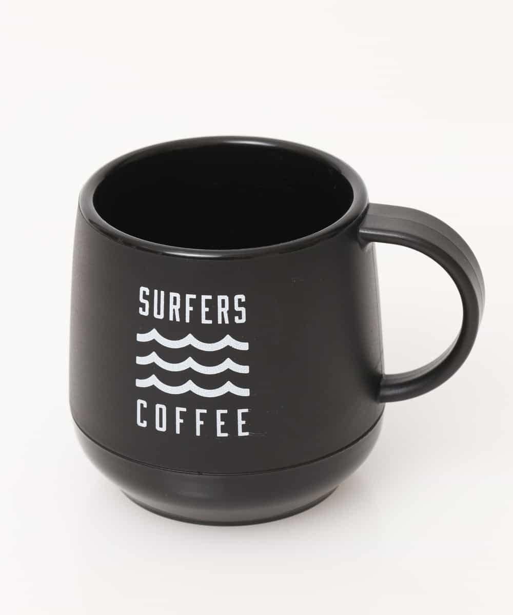 MDYGO72018 MK MICHEL KLEIN HOMME(MKミッシェルクランオム)  《SURFERS COFFEE》サーモプラスチックマグ ブラック