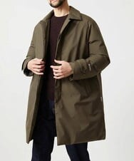 MIUAG90590 MICHEL KLEIN HOMME(ミッシェルクラン オム) 【別注】+Phenix　ステンカラーダウンコート カーキ