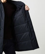 MIUAG90590 MICHEL KLEIN HOMME(ミッシェルクラン オム) 【別注】+Phenix　ステンカラーダウンコート ブラック