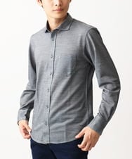 大人上品なおすすめコーデ 限定展開】長袖シャツ/スーパーTWサーフニット(ブラウス・シャツ トップス
