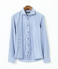 MKBAD50130 MK MICHEL KLEIN HOMME(MKミッシェルクランオム) アクティブセッター千鳥シャツ ブルー