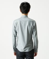 MKBAD50130 MK MICHEL KLEIN HOMME(MKミッシェルクランオム) アクティブセッター千鳥シャツ グレー