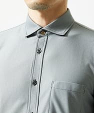 MKBAD50130 MK MICHEL KLEIN HOMME(MKミッシェルクランオム) アクティブセッター千鳥シャツ グレー