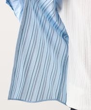 MKBAD53120 MK MICHEL KLEIN HOMME(MKミッシェルクランオム) 【洗える／日本製生地】ドビーリバーシブルシャツ ライトブルー