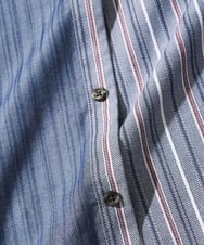 MKBAD53120 MK MICHEL KLEIN HOMME(MKミッシェルクランオム) 【洗える／日本製生地】ドビーリバーシブルシャツ ブルー