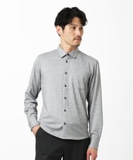 MKBAF19090 MK MICHEL KLEIN HOMME(MKミッシェルクランオム) オニキスストライプシャツ グレー