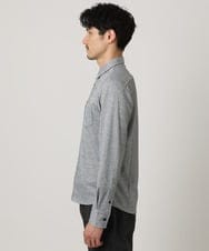 MKBAF19090 MK MICHEL KLEIN HOMME(MKミッシェルクランオム) オニキスストライプシャツ グレー